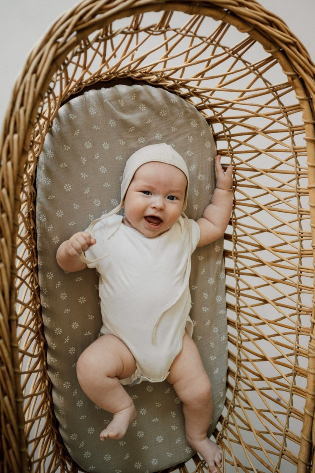 TISU bassinet sheet, Cream