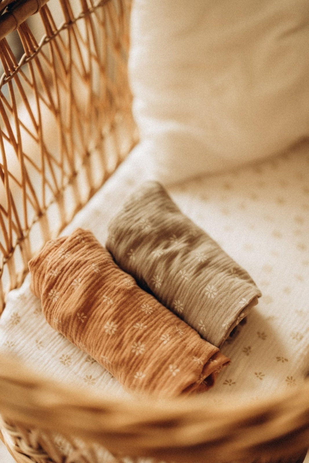 TISU bassinet sheet, Caramel