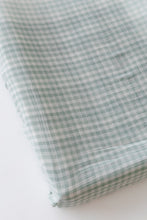 Laadige alla pilt galerii vaatamiseks, TISU mähkimisaluse kate, Light Mint Gingham
